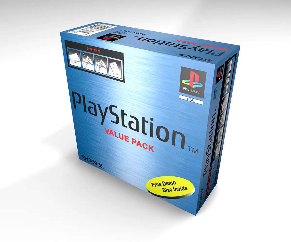 Caja PlayStation 1 5552c