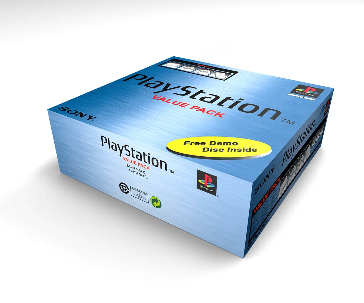 Caja PlayStation 1 5552c