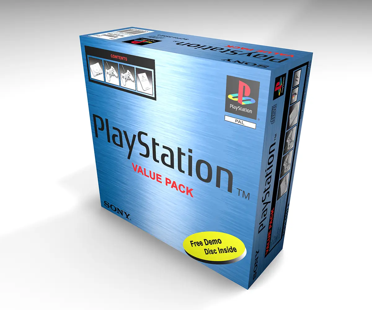 Caja PlayStation 1 5552b