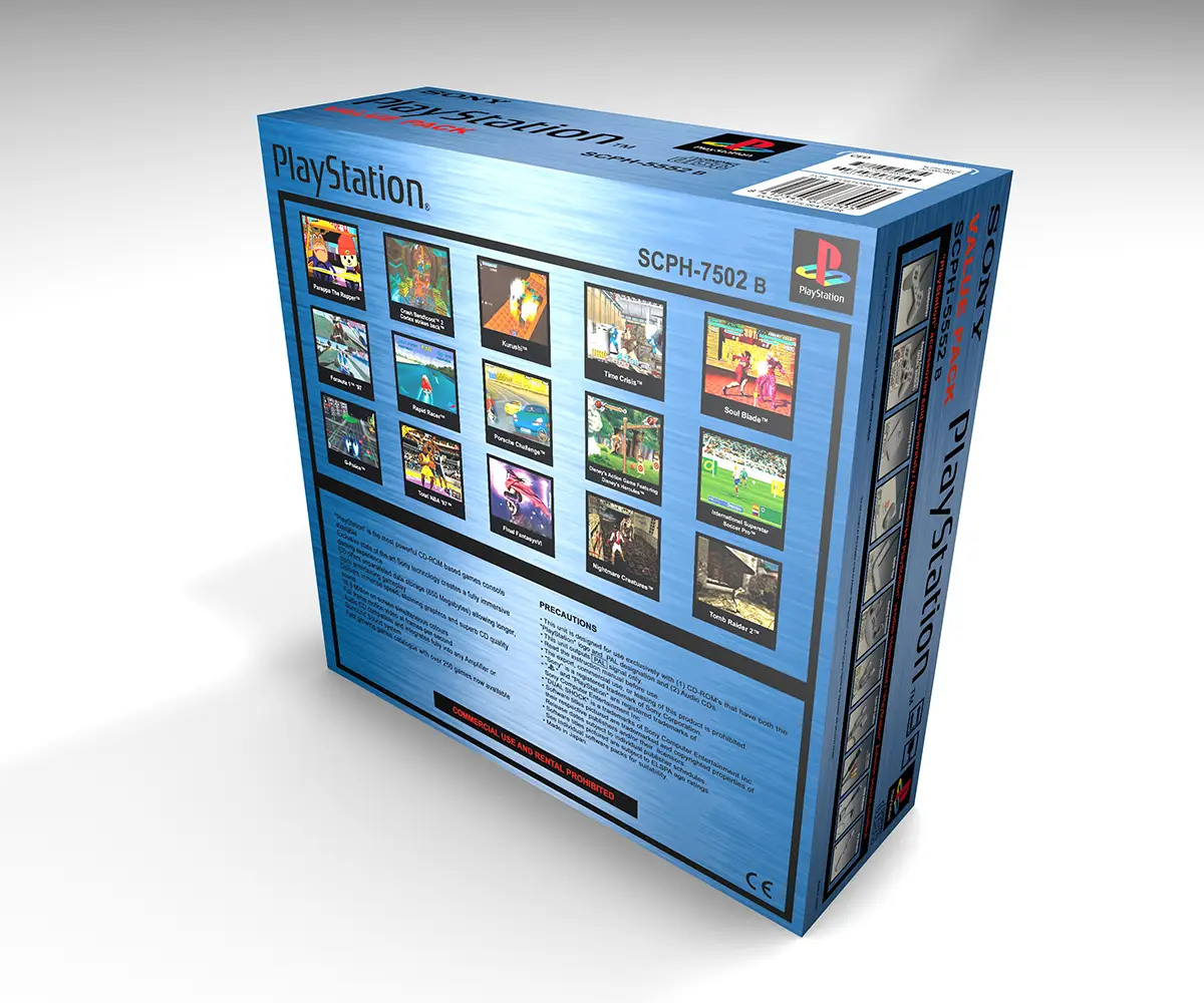 Caja PlayStation 1 5552b