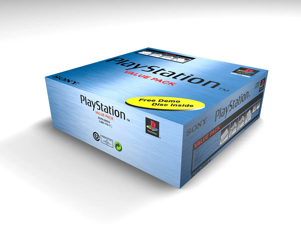 Caja PlayStation 1 5552b